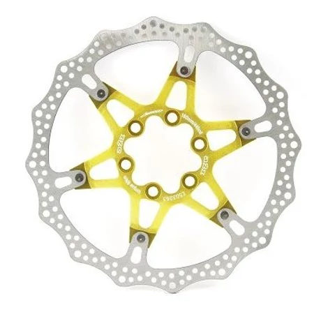 a2Z ATD alu küllős féktárcsa, 6 csavaros, 160 mm, arany színű
