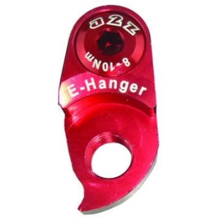 A2Z E-Hanger váltótartó fül toldó nagyobb kazetták használatához, alumínium, piros