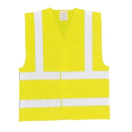 Portwest C470 láthatósági fényvisszaverő mellény, sárga, 2XL-3XL