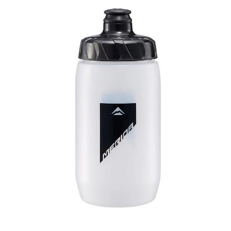 Merida Stripe 3842 műanyag kulacs, csavaros, 500 ml, átlátszó