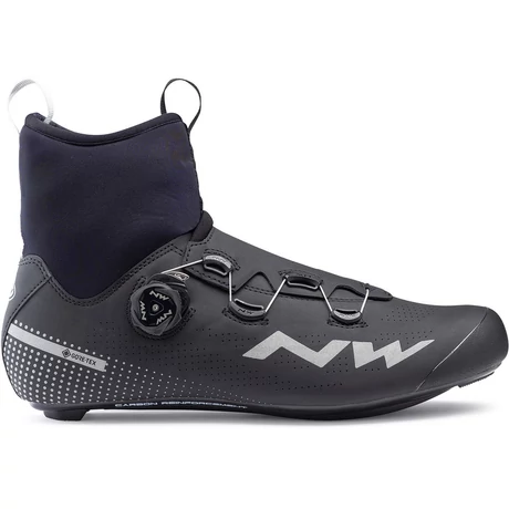 Northwave Road Celsius R GTX kerékpáros téli cipő, SPD-SL, fekete, 40-es