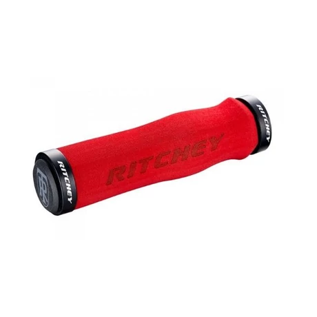 Ritchey WCS Locking bilincses szivacs markolat, 130 mm, piros, fekete bilinccsel