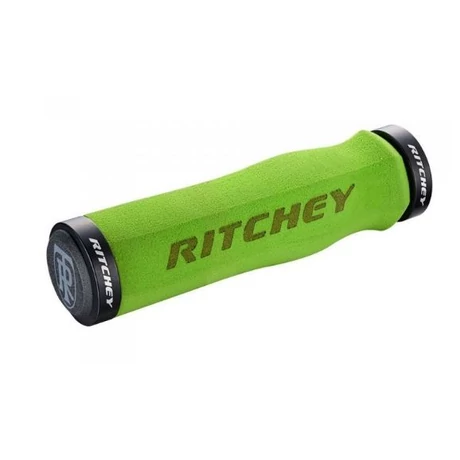 Ritchey WCS Locking bilincses szivacs markolat, 130 mm, zöld, fekete bilinccsel
