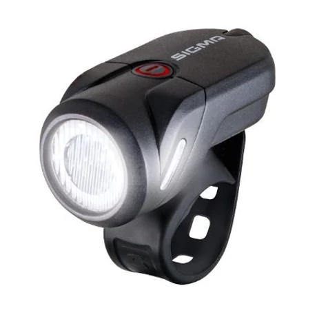 Sigma Aura 35 első lámpa, USB-ről tölthető, fekete