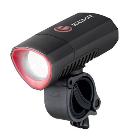 Sigma Buster 300 első lámpa, USB-ről tölthető, fekete