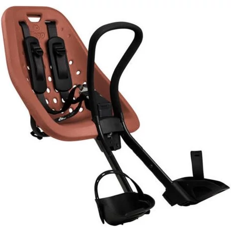 Thule Yepp Mini gyerekülés előre, adapteres, barna
