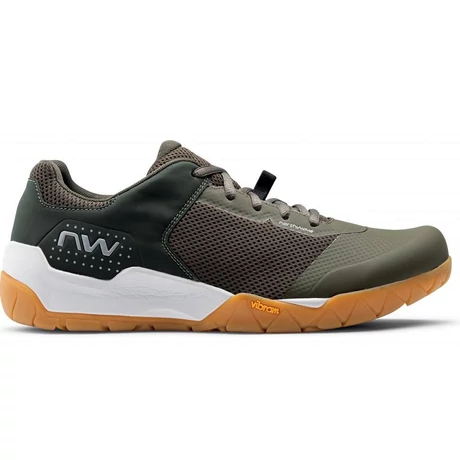Northwave Flat Multicross BMX-Freeride kerékpáros cipő, zöld-bézs, 42-es
