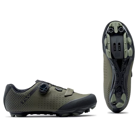 Northwave MTB Origin Plus 2 kerékpáros SPD cipő, sötétzöld, 40-es