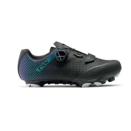 Northwave MTB Origin Plus 2 WMN kerékpáros SPD cipő, fekete-színváltós, 37-es