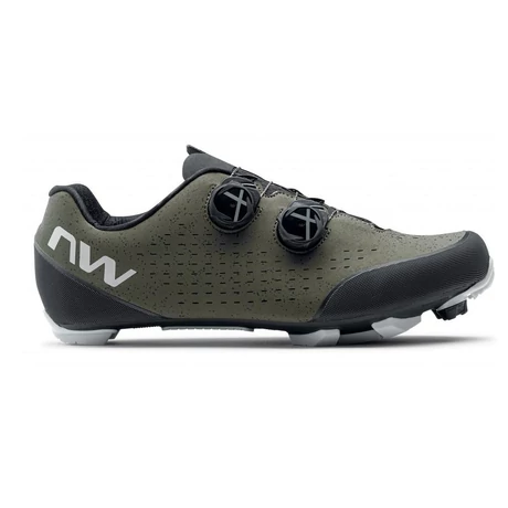 Northwave MTB Rebel 3 kerékpáros SPD cipő, sötétzöld, 46-os