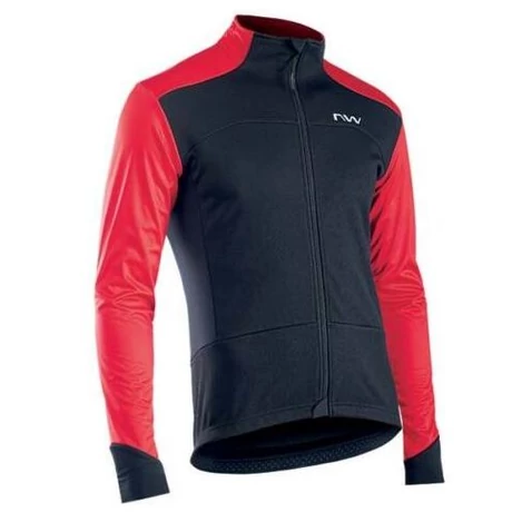 Northwave Reload SP őszi-téli dzseki, fekete-piros, XL-es méret