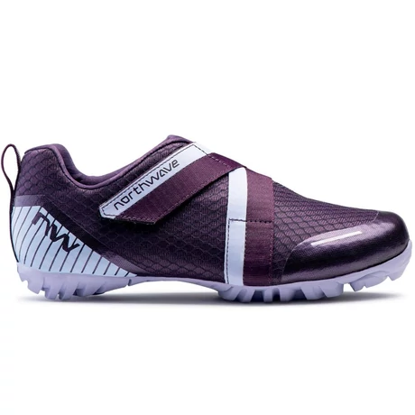 Northwave Trekking Active kerékpáros SPD spinning cipő, lila, 36-os
