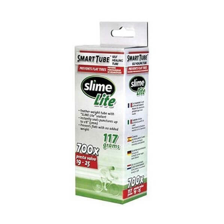 Slime Smart Tube Lite 622x19-25 (700c) defektvédett országúti belső gumi, FV48 (48 mm hosszú szeleppel, presta)