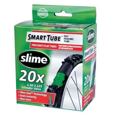 Slime Smart Tube 20 x 1,5-2,125 (40-57x406) defektvédett BMX belső gumi, AV40 (40 mm hosszú szeleppel, autós)