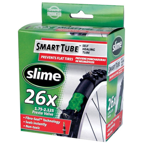 Slime Smart Tube 26 x 1,75-2,125 (47-55x559) defektvédett MTB belső gumi, FV48 (48 mm hosszú szeleppel, presta)