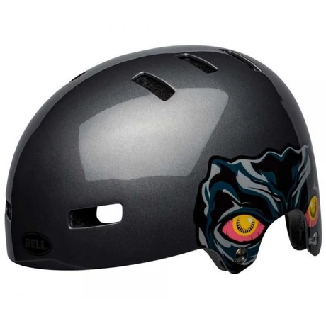 Bell Local BMX/dirt bukósisak, M-es (55-59 cm), szürke