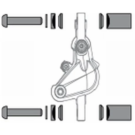 Avid tárcsafék adapter hátsó PM-PM160