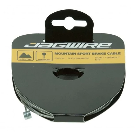 Jagwire 94SS2000 Mountain Sport MTB-trekking fékbowden-szál, rozsdamentes, köszörült, 2000 x 1,5 mm