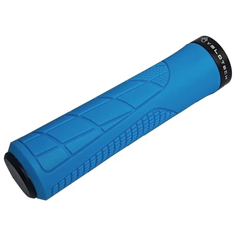 Velotech bilincses markolat, 130 mm, kék, fekete bilinccsel