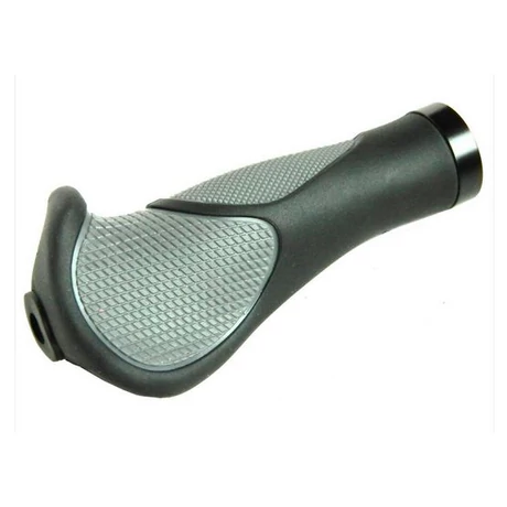 Velotech ergonomikus, bilincses markolat, 140 mm, fekete-szürke, fekete bilinccsel
