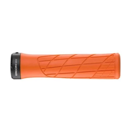 Ergon GA2 2020 ergonómikus bilincses MTB markolat, 130 mm, narancs, fekete bilinccsel