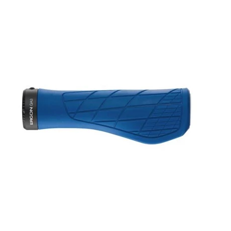 Ergon GA3 L ergonómikus bilincses MTB markolat, 130 mm, kék, fekete bilinccsel