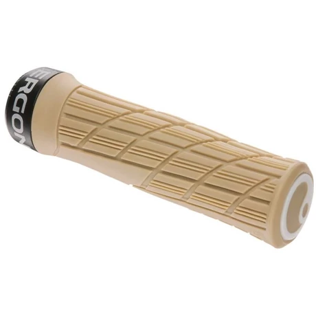 Ergon GE1 Evo ergonómikus bilincses MTB markolat, 135 mm, bézs, fekete bilinccsel