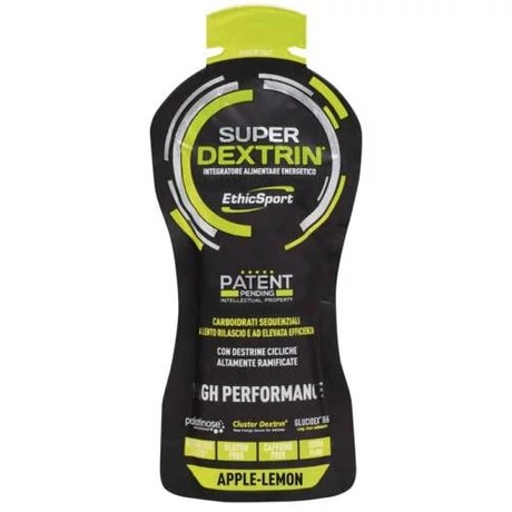 EthicSport Super Dextrin zselé (gél), 55ml, alma-citrom ízű