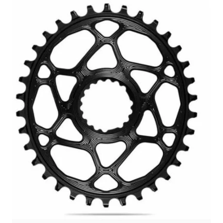 absolute BLACK MTB OVAL első lánckerék 32T, Cannondale DM Boost, 1x9-12s, narrow-wide, alumínium, fekete