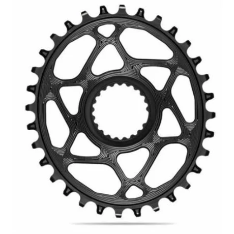 absolute BLACK MTB OVAL első lánckerék 32T, Shimano XT-XTR DM, 1x9-12s, narrow-wide, alumínium, fekete