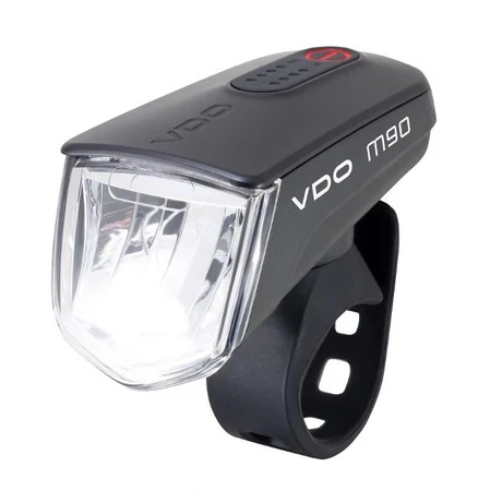 VDO M90 Eco Light USB-ről első lámpa, fekete