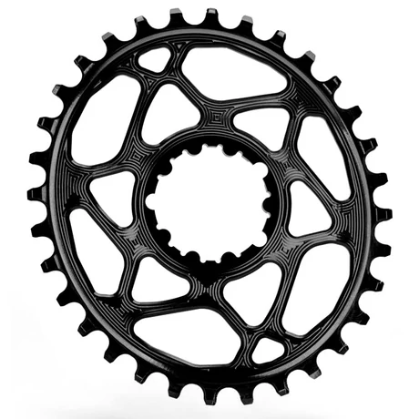 absolute BLACK MTB OVAL első lánckerék 32T, Sram Direct Mount, 1x9-12s, narrow-wide, alumínium, fekete