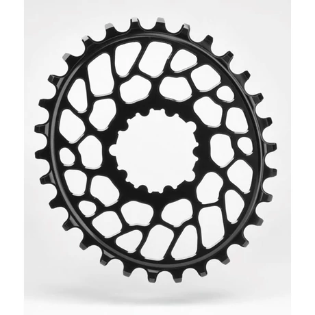 absolute BLACK MTB OVAL első lánckerék 34T, Sram BB30 DM, 1x9-12s, narrow-wide, alumínium, fekete