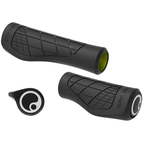 Ergon GA3 Single Shift Twist ergonómikus bilincses MTB markolat markolatváltóhoz, 130 x 95 mm, fekete
