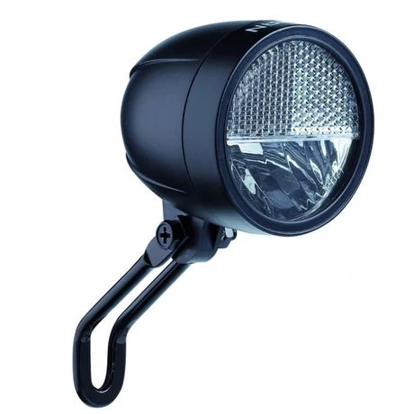 Büchel Urban dinamós LED első lámpa, kapcsolóval, 20 LUX, fekete