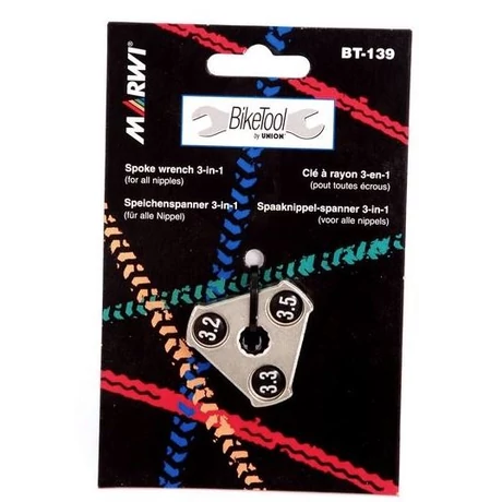 Union-Marwi BT-139 küllőkulcs, univerzális (3,2-3,3-3,5 mm)