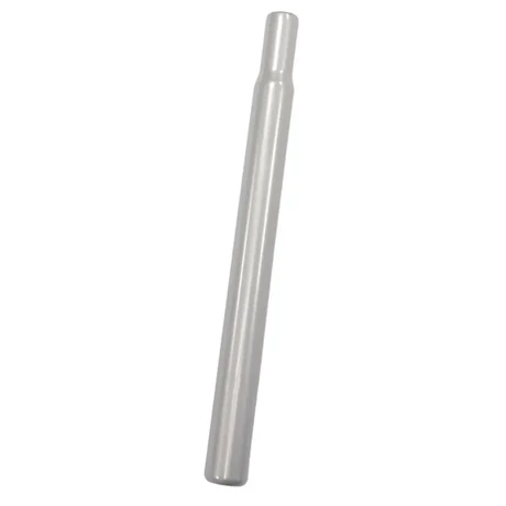 Csepel fej nélküli acél nyeregcső, 25,4 x 300 mm, ezüst színű