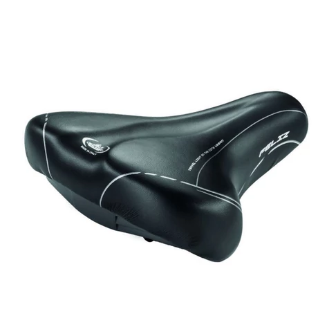 Monte Grappa 1610 Feliz városi komfort nyereg, 260x210 mm, 380g, fekete