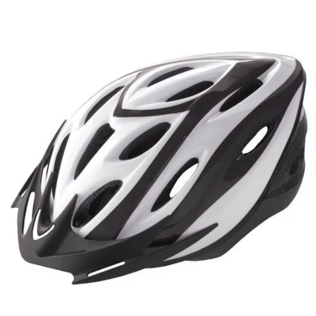 BTA Rider unisex bukósisak, L-es (58-61 cm), fehér-fekete