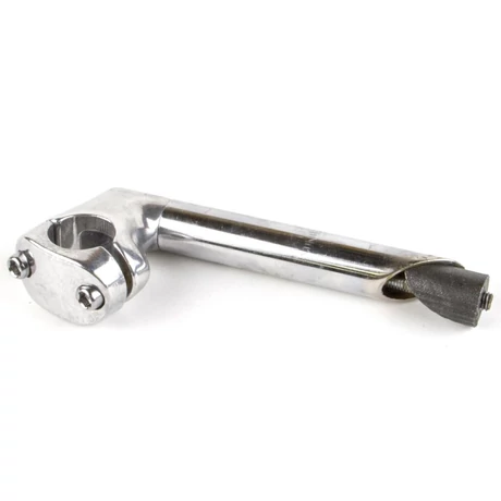 Csepel 22,2 mm ékes kormányszár (stucni) 25,4 x 40 mm, acél, ezüst