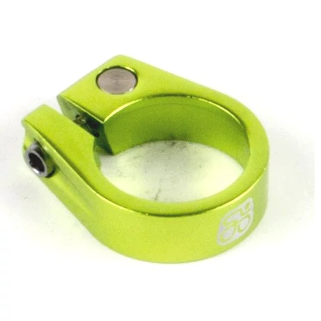 Csepel Wak csavaros nyeregcső bilincs, 31,8 mm, zöld