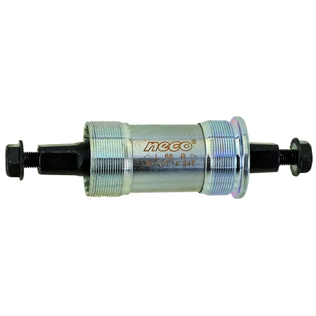 Neco ipari csapágyas négyszögtengelyes középcsapágy (monoblokk), 115 x 68 mm, acél házzal