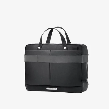 Brooks New Street aktatáska, 15L, fekete