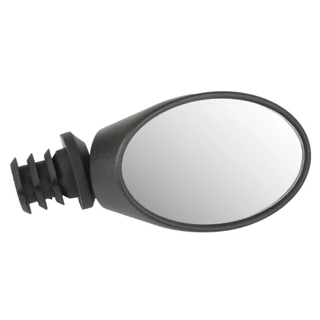 M-Wave Spy Oval visszapillantó tükör kormányvégbe, 70x45 mm, domború, fekete