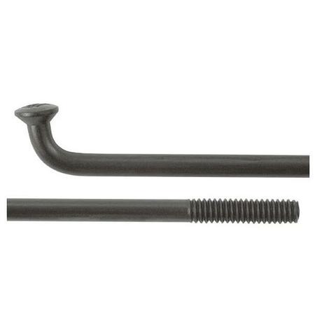 DT Swiss Champion fekete küllő, 296 x 2,0 mm, küllőanya nélkül
