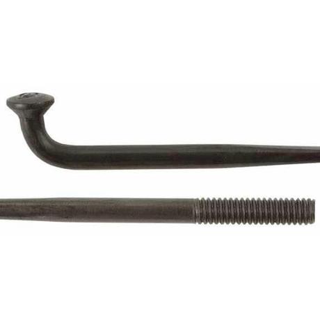 DT Swiss Competition küllő, 262 x 2,0-1,8-2,0 mm küllőanya nélkül, fekete