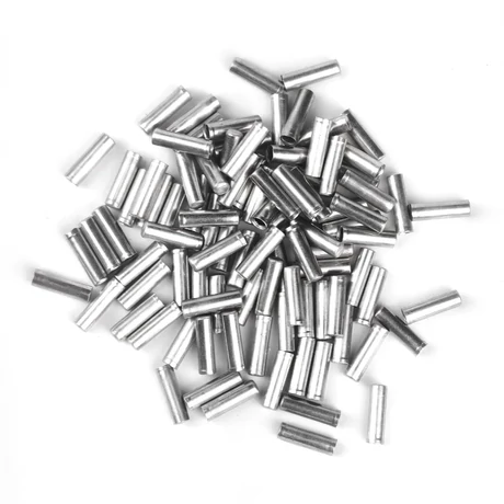 Gepida 2,4 mm-es bowdenvég kupak, alumínium, ezüst, 1 db