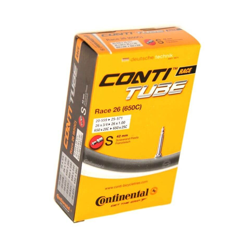 Continental Race26 26 x 0,8-1,0 (20-25x 559-571) DO MTB belső gumi, FV42 (42 mm hosszú szeleppel, presta)