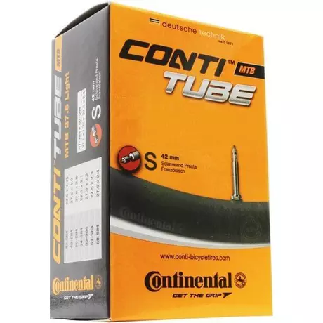 Continental MTB27,5 27,5x1,75-2,5 (47/62-584) DO belső gumi, FV42 (42 mm hosszú szeleppel, presta), 220g
