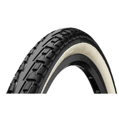 Continental Ride Tour 28 x 1,4 (622-37) tekking külső gumi (köpeny), defektvédett (Extra Puncture Belt), E25, fehér oldalfalú, 650g